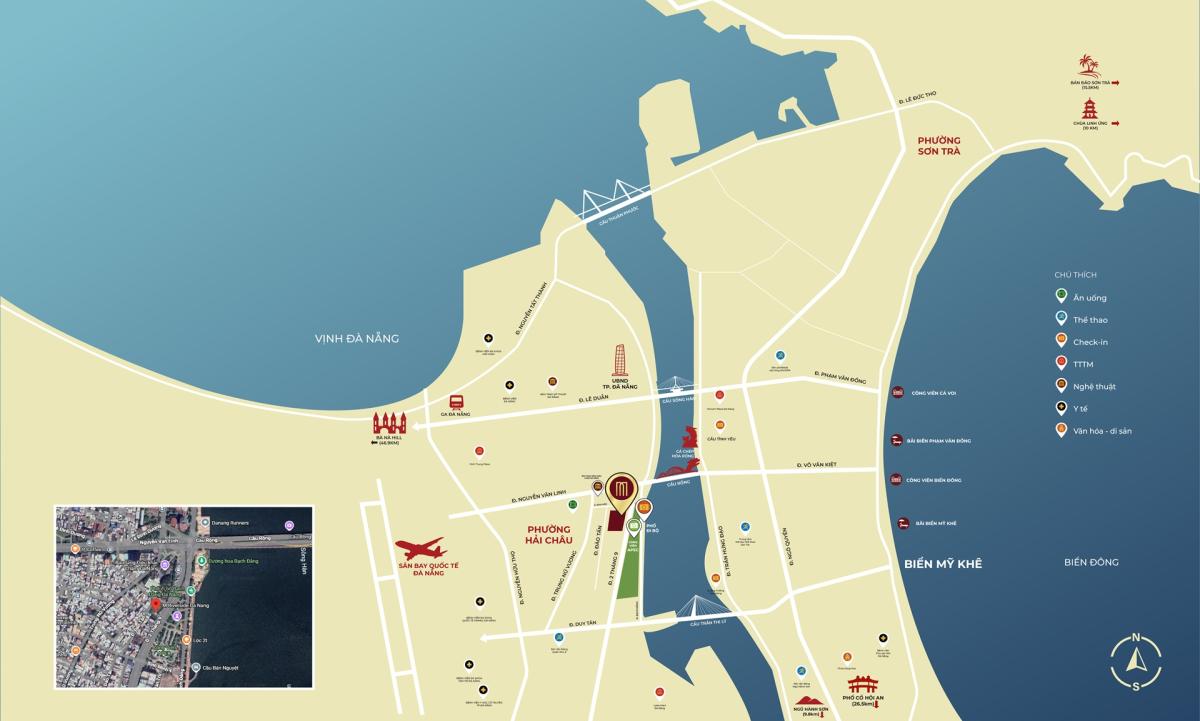 vi tri M Riverside Đà Nẵng